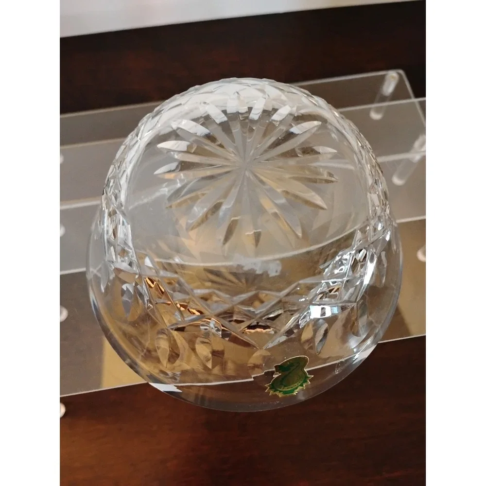 Waterford Crystal Small Nut Candy Bowl Handmade Ireland Cut Glass 4 Inch